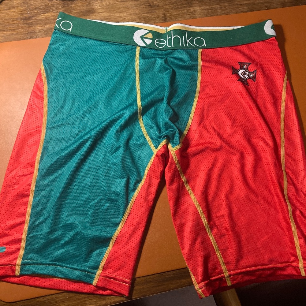 NWOT Ethika Portugal Men's Boxer Briefs Large Ronaldo